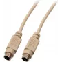 EFB-Elektronik tastatūras/peles savienojuma kabelis, 2x PS/2, vīrišķais-vīrišķais, 3,0m, bēšs