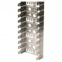 EFB Elektronik LSA Montāžas paliktnis, 50 moduļi, dziļums 50 mm, lieces rādiuss 25 mm, iepakojumā 2 gab.