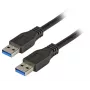 EFB Elektronik Premium USB 3.0 kabelis, USB-A spraudnis uz USB-A spraudni, 3 m, melns