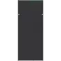 EFB PRO-W240E.TS sānu panelis 24U PRO skapim, 1000 mm dziļums, RAL 9005 melns