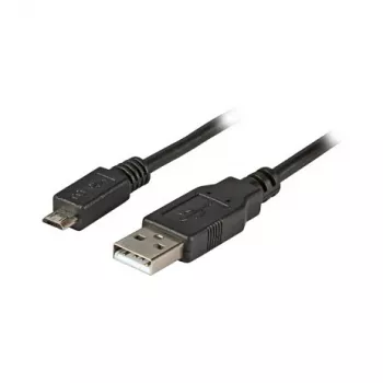 EFB USB 2.0 kabelis A uz Micro-B 5-pin, 0,5 m, melns, Classic