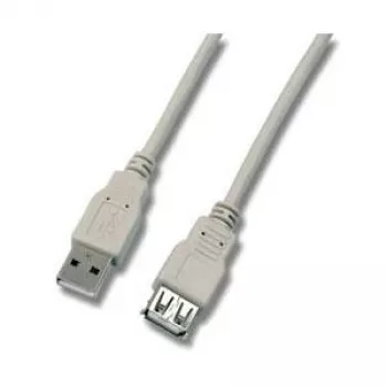 EFB USB 2.0 High-Speed pagarinājuma kabelis 5 m, Type-A Male to Female, melns K5248.5