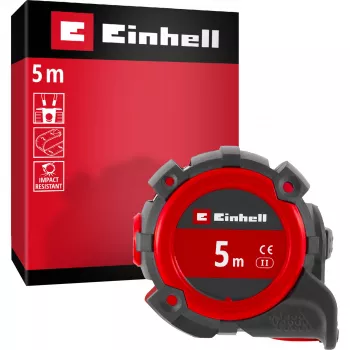 EINHELL-KWB Mērlente, 5 m (Melna/Sarkana)