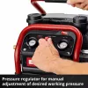 EINHELL Power X-Change bezvadu gaisa kompresors SILENZZO 18/160, 18V (sarkans/melns, bez akumulatora un lādētāja)