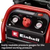 EINHELL Power X-Change bezvadu gaisa kompresors SILENZZO 18/160, 18V (sarkans/melns, bez akumulatora un lādētāja)