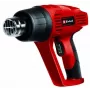 Einhell TC-HA 2000/1 karstā gaisa pistole 2000 W 550°C 500 l/min ar 4 sprauslām un skrāpi sarkanā krāsā