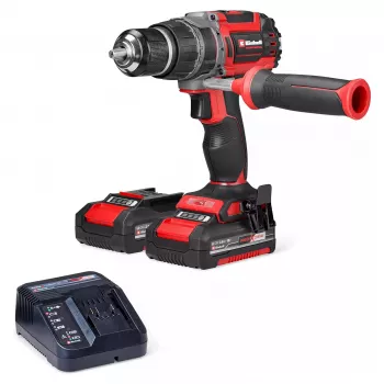 Einhell TP-CD 18/70 Li-i BL Bezvadu triecienurbjmašīna – 18V Brushless, 70 Nm, 2 ātrumi, komplekts ar 2x4.0Ah Li-Ion