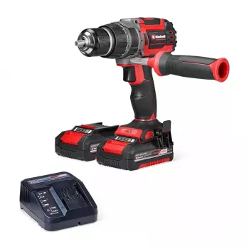 Einhell TP-CD 18/70 Li-i BL Bezvadu triecienurbjmašīna – 18V Brushless, 70 Nm, 2 ātrumi, komplekts ar 2x4.0Ah Li-Ion