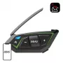 EJEAS MS8-SE Bluetooth Motorcycle Intercom - 8 Riders, 1.5km Range, IP65, 20h Talk Time