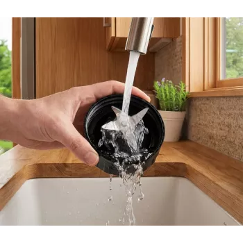 ELDOM BK6 NOXAR krūzes blenderis 500W melns 2x600ml Tritan pudeles pulsa režīms