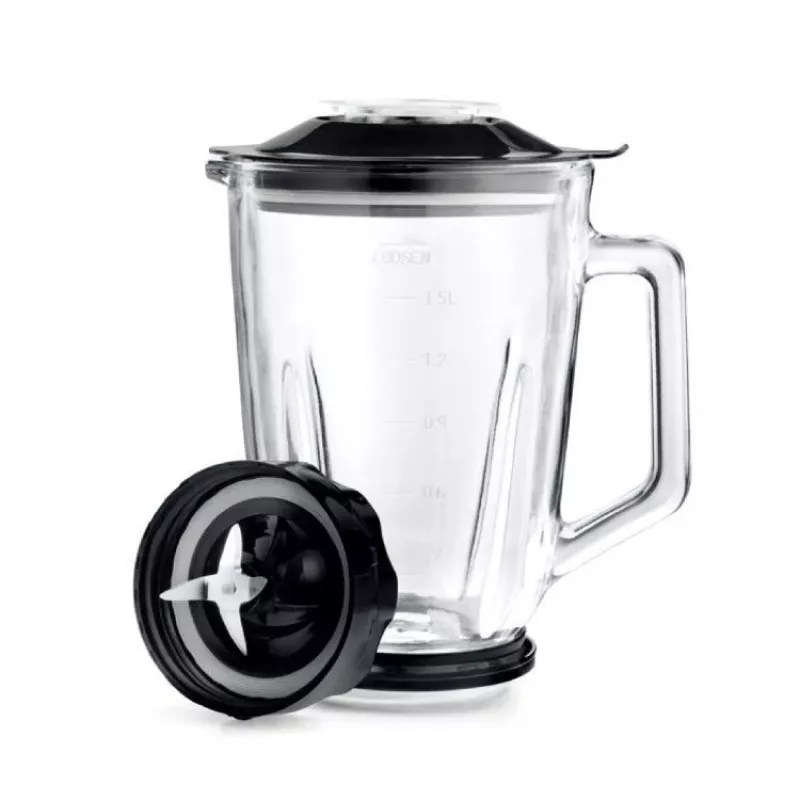 ELDOM BK7S STALO 2.0 L Jaucējkrūzes Blenderis 1000 W Melns/Sudrabs
