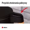 ELDOM C550 Bezvadu tējkanna ar temperatūras regulēšanu, 1.7 L, 2200 W, Nerūsējošais tērauds, 5 iepriekš iestatītas programmas, Uztur siltumu, LED displejs, Melna