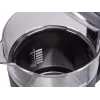 ELDOM C560 Nuvia bezvadu tējkanna ar temperatūras kontroli, 1,7 L, 2200 W, LED displejs, nerūsējošais tērauds/melna