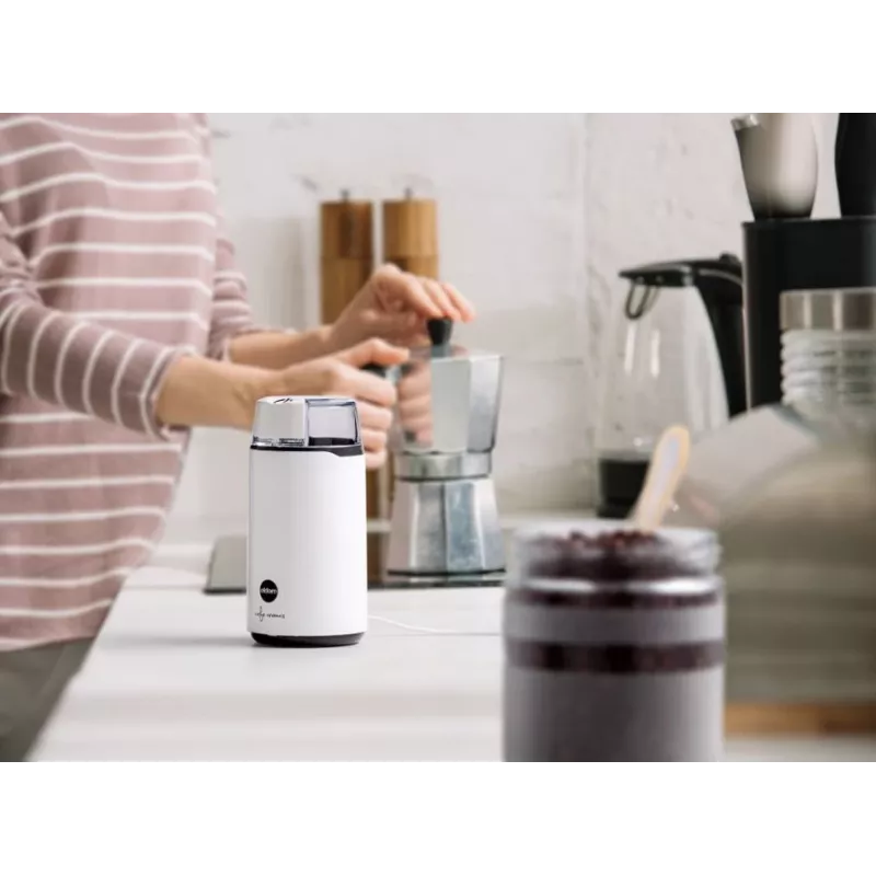 ELDOM MK50 CAFF elektriskā kafijas dzirnaviņas ar asmeņiem, 150 W, 50 g, melna