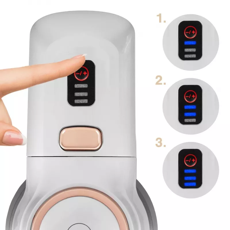 ELDOM OB210 bezvadu 2-in-1 kociņu un rokas putekļsūcējs, 22.2V Li-ion, 40 min darbība, HEPA, LED suka, Sudraba