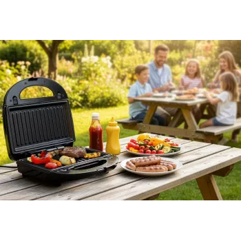 ELDOM ST250 MULTIX 5 in 1 Multifunkcionālais sviestmaižu gatavotājs 850W