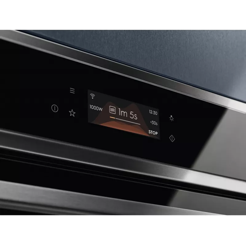 Electrolux EOC8P39WX Iebūvējamā cepeškrāsns ar pirolītisko pašattīrīšanos, 71L, A+ energoklase, nerūsējošais tērauds