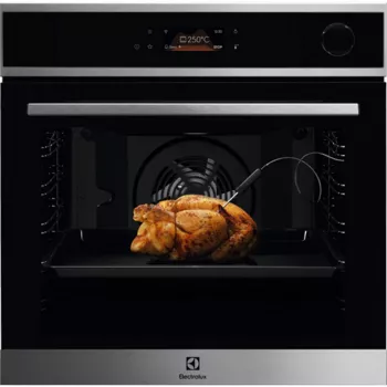 Electrolux EOC8P39WX Iebūvējamā cepeškrāsns ar pirolītisko pašattīrīšanos, 71L, A+ energoklase, nerūsējošais tērauds