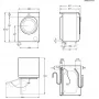 Electrolux EW2F528WP Priekšējās ielādes veļas mazgājamā mašīna, 8 kg, 1200 RPM, balta
