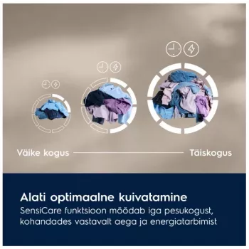 Electrolux EW7D495UDE siltumsūkņa veļas žāvētājs, 9 kg, A++