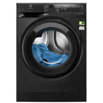 Electrolux EW8FG5602CDE brīvi stāvoša priekšējās ielādes veļas mašīna ar UltraCare un tvaika programmu, 10 kg, 1600 apgr./min, melna