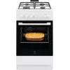 Electrolux LKK520032W brīvstāvoša gāzes plīts ar elektrisko cepeškrāsni, 50 cm, balta