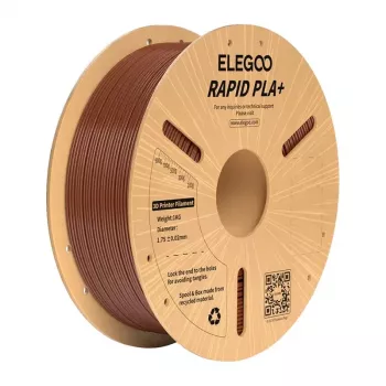 ELEGOO Rapid PLA+ Filaments (Brūns) 1,75mm 1kg