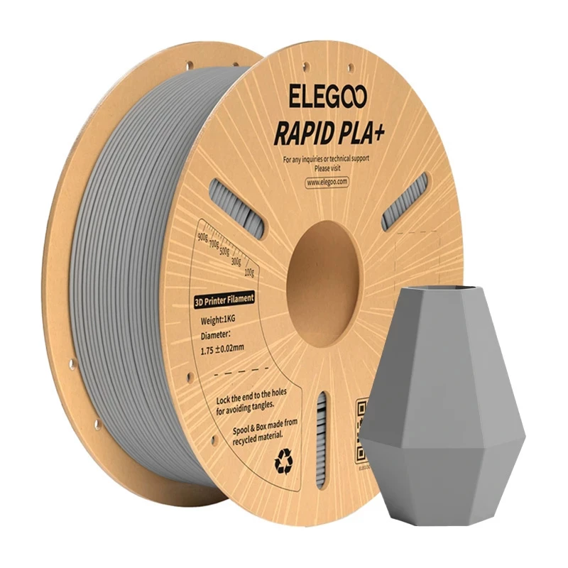 ELEGOO Rapid PLA+ Filaments (Gray)