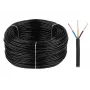 ELEKTROKABEL OMY 3x1.5 mm² 300/300V elastīgs PVC elektrības kabelis, melns