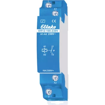 Eltako ER12-100-230V elektroniskais komutācijas relejs 16A 1NO 230V AC DIN sliedei 22100000