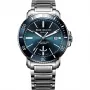 EMILE CHOURIET vīriešu automātiskais niršanas pulkstenis 42mm, nerūsējošais tērauds, melns ciparnīca 081169G6AW986