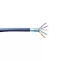 EMITER Emitter Net FTP (F/UTP) Cat.6 450MHz kabelis, 4x2x23AWG vads, LSZH-FR 500m