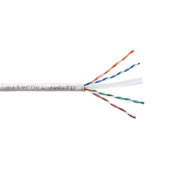 EMITER Emitter Net UTP (U/UTP) Cat.6 Cable 450MHz, Wire, Standard, PVC, Grey