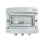 EMITER Switchgear Attached AC Hermetic IP65 EMITTER ar Pārsprieguma Aizsardzību AC Noark Type 1+2, 40A 3-Fāzes, RCD Type A 63A/300mA