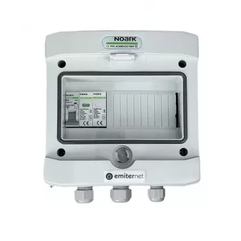 EMITER Switchgear Attached AC Hermetic IP65 Surge Arrester Emitter Noark Type 1+2, 20A 1-F