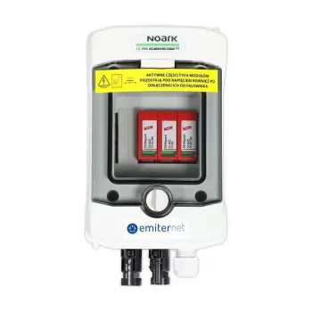 EMITER EM-1_DC slēdžu kārba ar Dehn 1000V 2. tipa pārsprieguma aizsardzību, 1x PV virkne, 1x MPPT