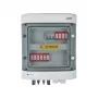 EMITER Switchgear Attached DCAC Hermetic IP65 EMITTER ar Dehn 1000V 2. tipa DC pārsprieguma aizsardzību, 2 x PV virkne, 2 x MPPT // un Dehn 2. tipa AC pārsprieguma aizsardzību, 16A 3-fāžu