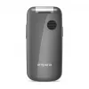 Emporia ONE V200i 2G atveramais tālrunis ar lielajām pogām, Space Grey/sudrabs