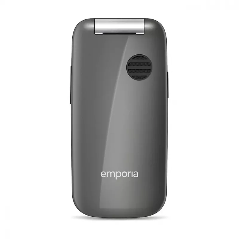 Emporia ONE V200i 2G atveramais tālrunis ar lielajām pogām, Space Grey/sudrabs