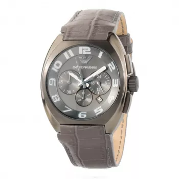 Emporio Armani AR5847 Vīriešu Hronogrāfa Pulkstenis 45mm Nerūsējošais Tērauds Rozā Zelts
