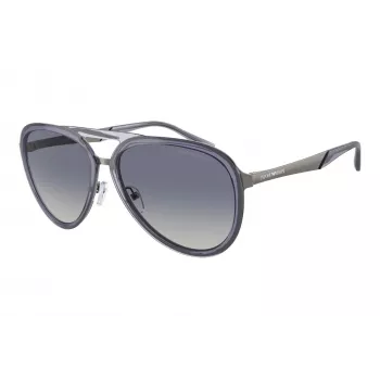 EMPORIO ARMANI EA2145-33584L Vīriešu Polarizētas Saulesbrilles - Matēti Melnas
