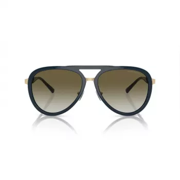 EMPORIO ARMANI EA2145-33598E Vīriešu kvadrātveida saulesbrilles Matēti melnas tumši pelēkas 59mm