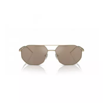 EMPORIO ARMANI EA2147-30025A Saulesbrilles Matēti Melnas Pelēkas Taisnstūra Vīriešu