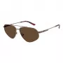 EMPORIO ARMANI EA2156-300673 Vīriešu saulesbrilles, matēti melnas, tumši pelēkas lēcas, 59 mm