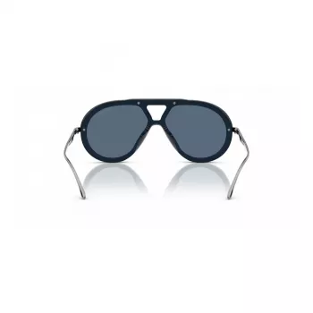 EMPORIO ARMANI EA4242U621380 Vīriešu saulesbrilles – Matēts melns rāmis, pelēkas gradienta lēcas, 56mm