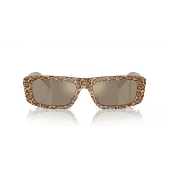 EMPORIO ARMANI Sieviešu saulesbrilles EA4229U61195A Cat Eye Caurspīdīgi Pelēks Rāmis Pelēks Gradienta Lēcas 55mm