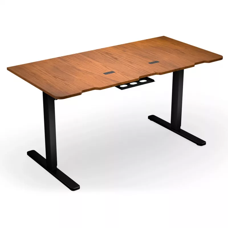 ENDORFY Atlas L Electric regulējama augstuma galds valrieksts/melns