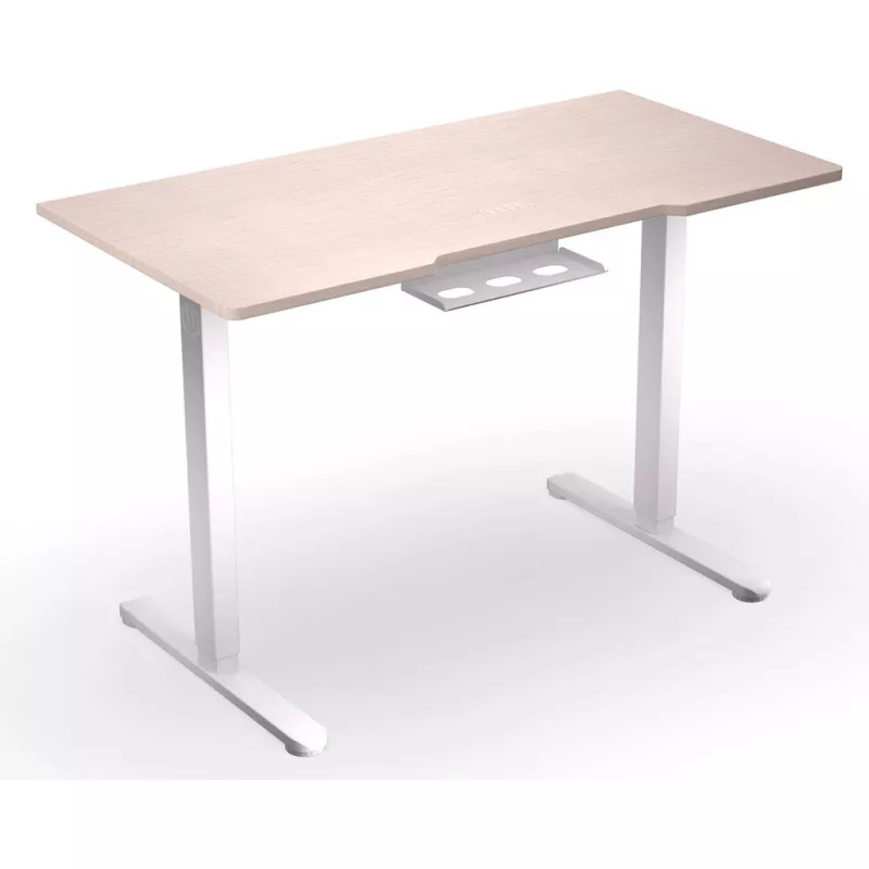 ENDORFY Atlas S Electric regulējama augstuma galds gaišā kokā 120x60 cm
