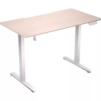 ENDORFY Atlas S Electric regulējama augstuma galds gaišā kokā 120x60 cm