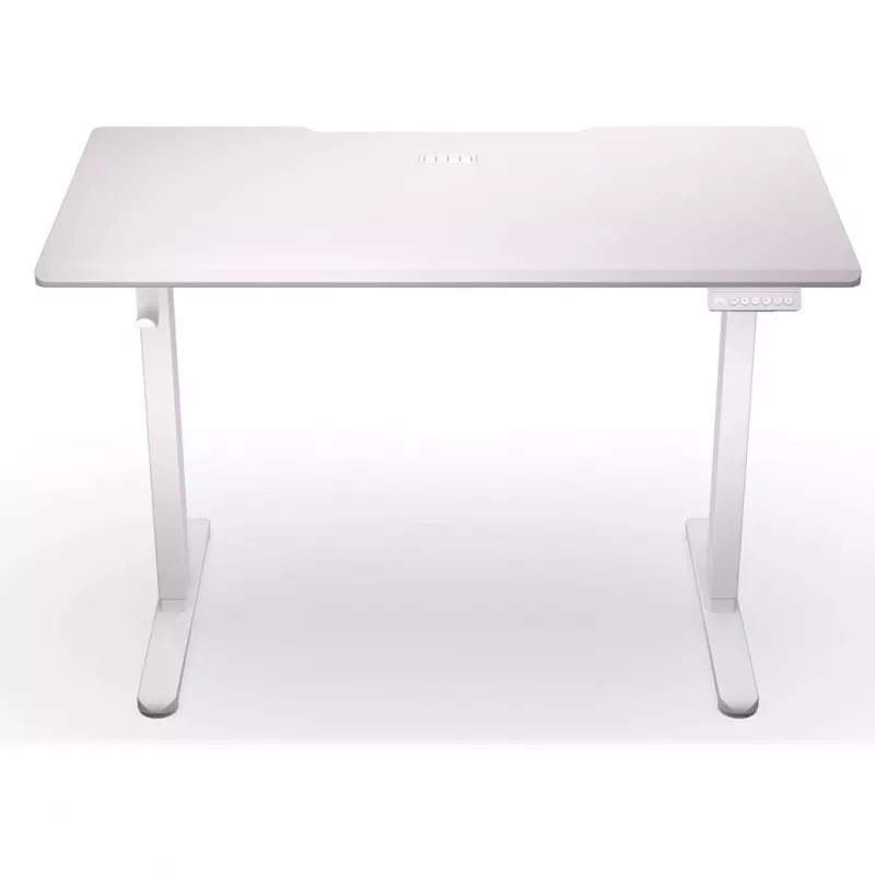 ENDORFY Atlas S Electric Onyx White augstuma regulējams rakstāmgalds 120x60 cm